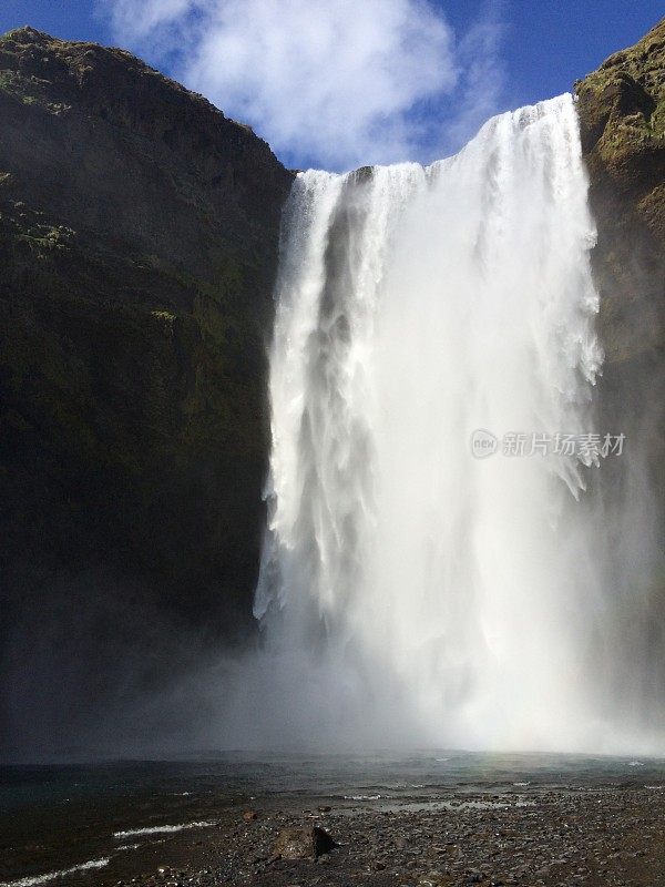 Seljalandsfoss -冰岛，瀑布